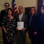 Group photo from Congressional Brain Injury Awareness Day in Washington DC, March 18, 2015