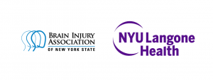 Brain Injury Association of New York State and NYU Langone Health Logos